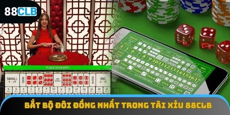Đặt cặp đôi giống hệt được yêu thích trong Sicbo 88CLB